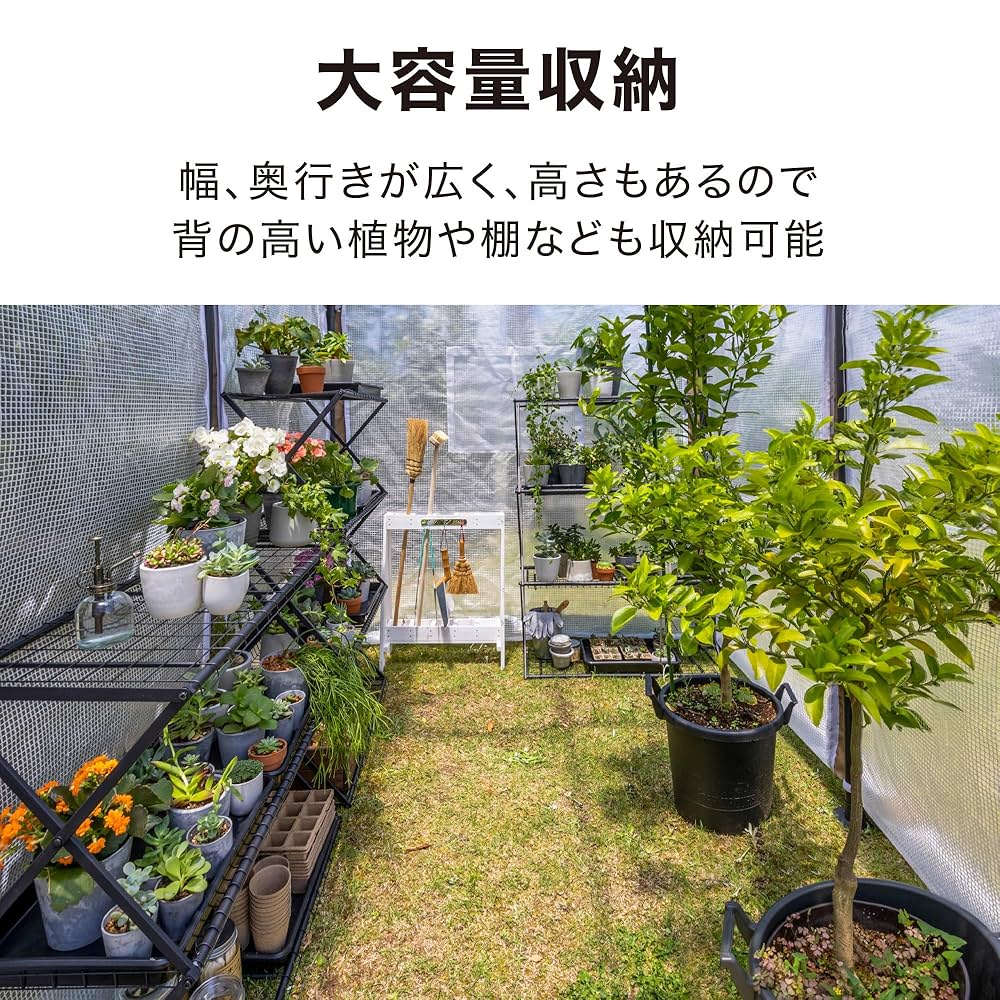 Amazon.co.jp: タカショー ビニールハウス ウォークイン温室 DX